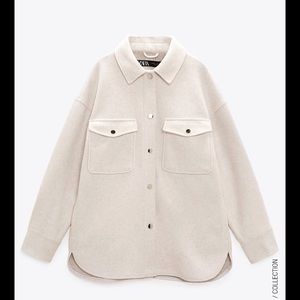 Zara “shacket” for women